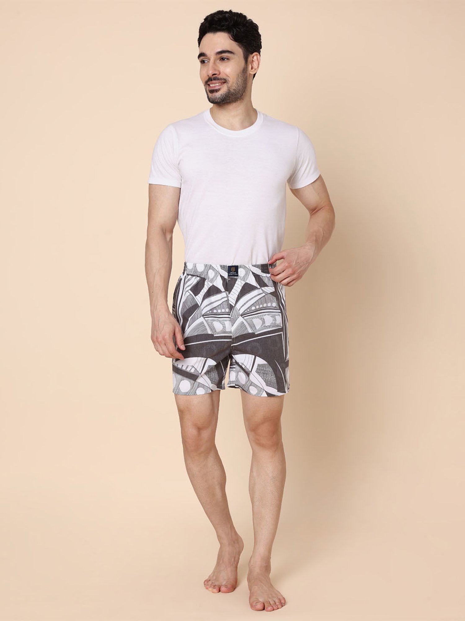 Urban Scottish Multi Other Regular fit Print Boxers-Pack of 3