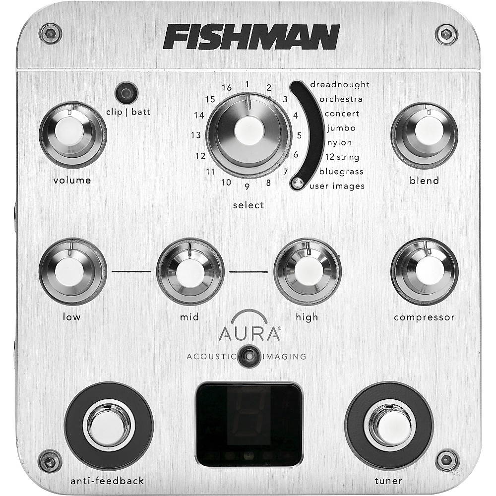 Fishman Aura Spectrum Guitar DI w/ EQ Compressor PROAURSPC NEW