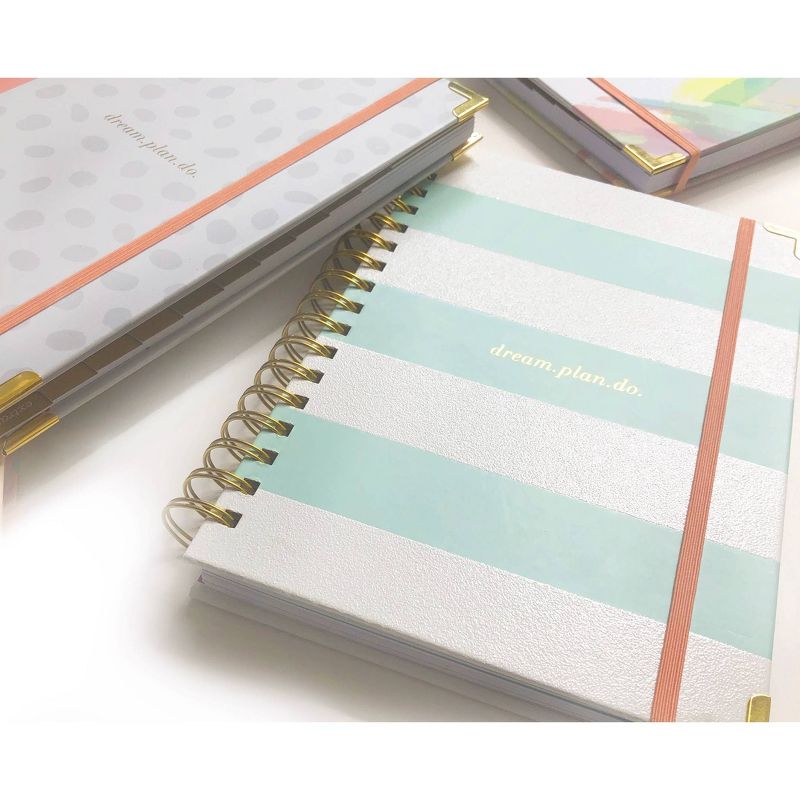 Undated Spiral Planner 6.25" x 9" Weekly Masterpiece - lake + loft