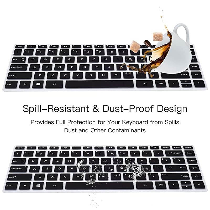 HP Pavilion X360 14 Keyboard Cover HP Pavilion x360 14MBA 14MCD 14BF 14BW 14cm 14CF Series 14MBA011DXBA013DXBA114DXBA015DX 14MCD0001DXCD0003DX 14mdw00023dx Keyboard Skin Black