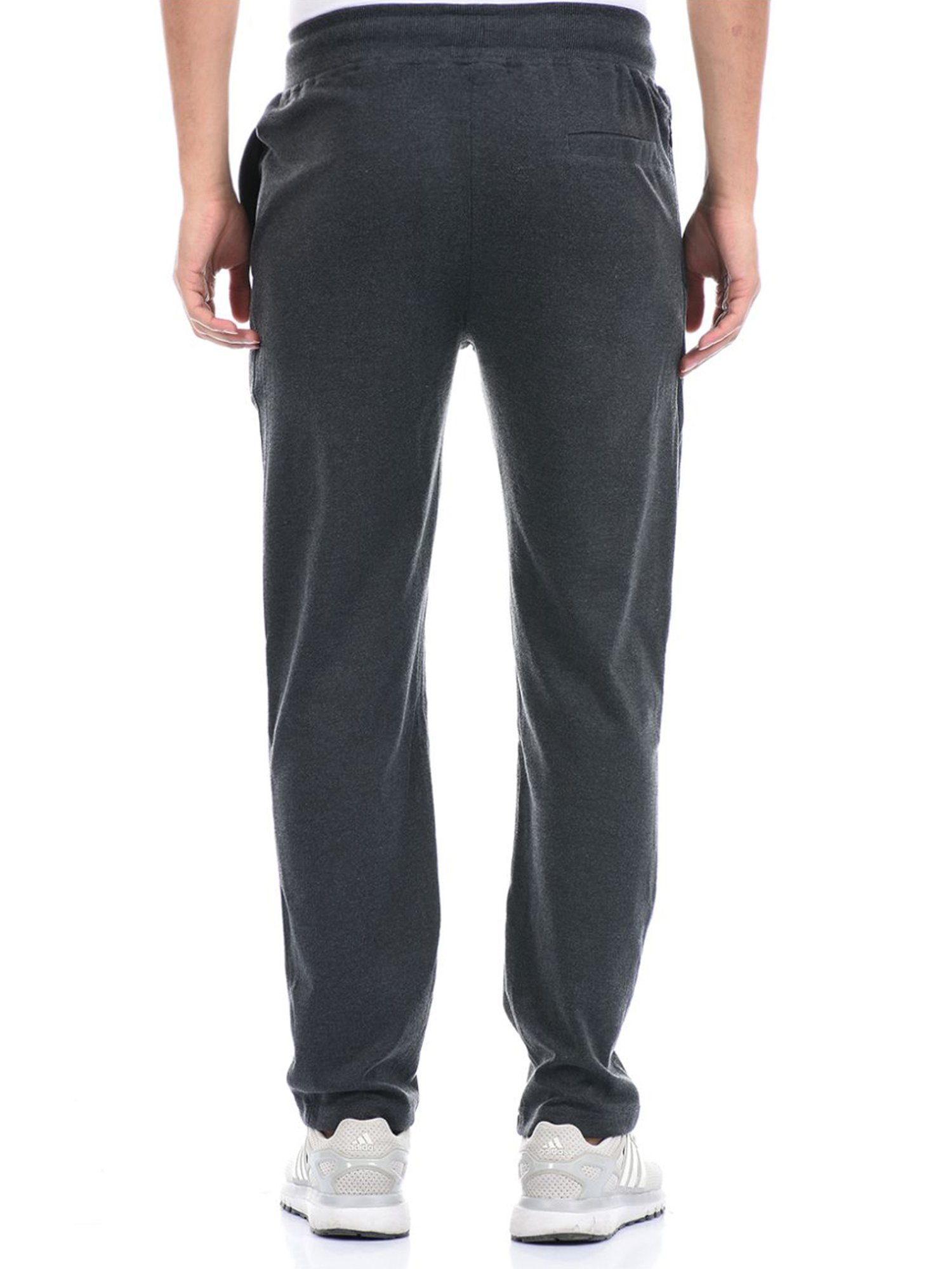 London Fog Grey Regular Fit Trackpants