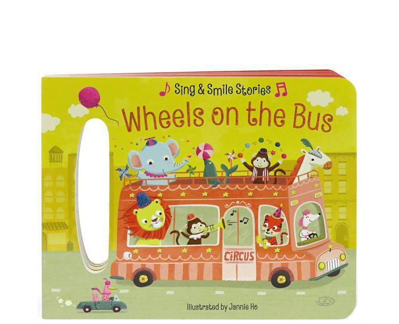 WHEELS ON THE BUS (Scarlett Wing) (Board Book)