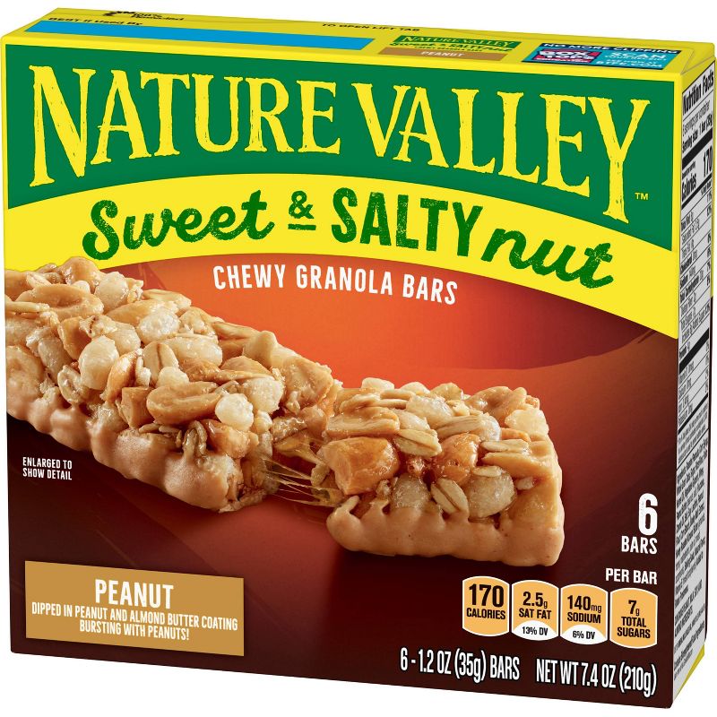 Nature Valley Sweet & Salty Nut Peanut Granola Bars - 6ct