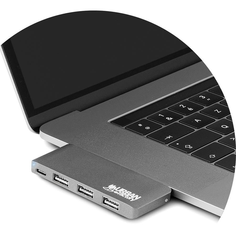 Urban Factory Type-C Hub 3Xusb 2.0