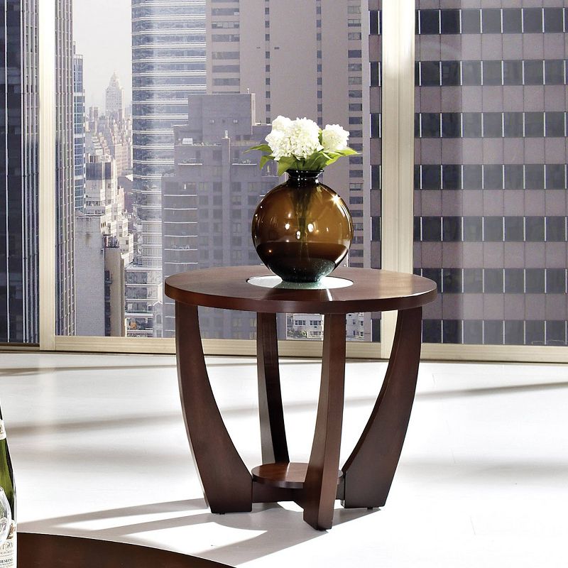 Set of 3 Glam Mirrored Accent Tables Gold - Olivia & May