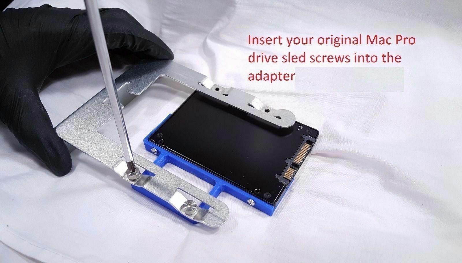FOR MAC PRO SSD HHD DRIVE SLED ADAPTER 2.5 TO 3.5 SOLID STATE DRIVE CONVERTER CADDY