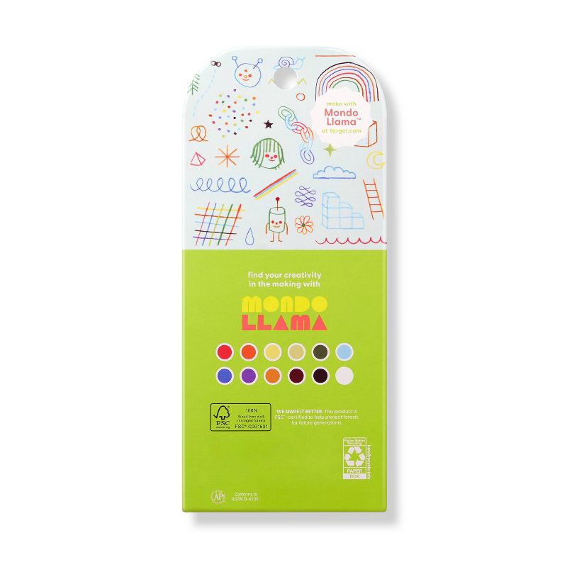 12ct Colored Pencils - Mondo Llama™