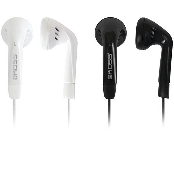 KOSS KE7 3.5mm Connector Earbud Stereophone Combo Pack