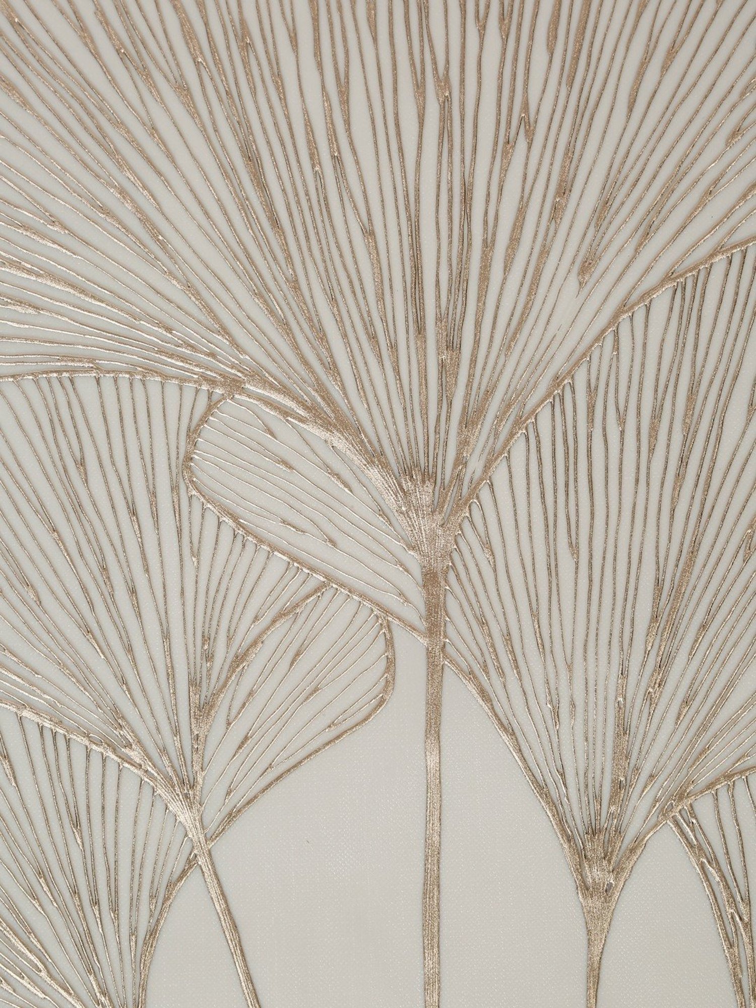 HOSTA HOMES Self Designed Printed Cream Gold PVC Table Placemat