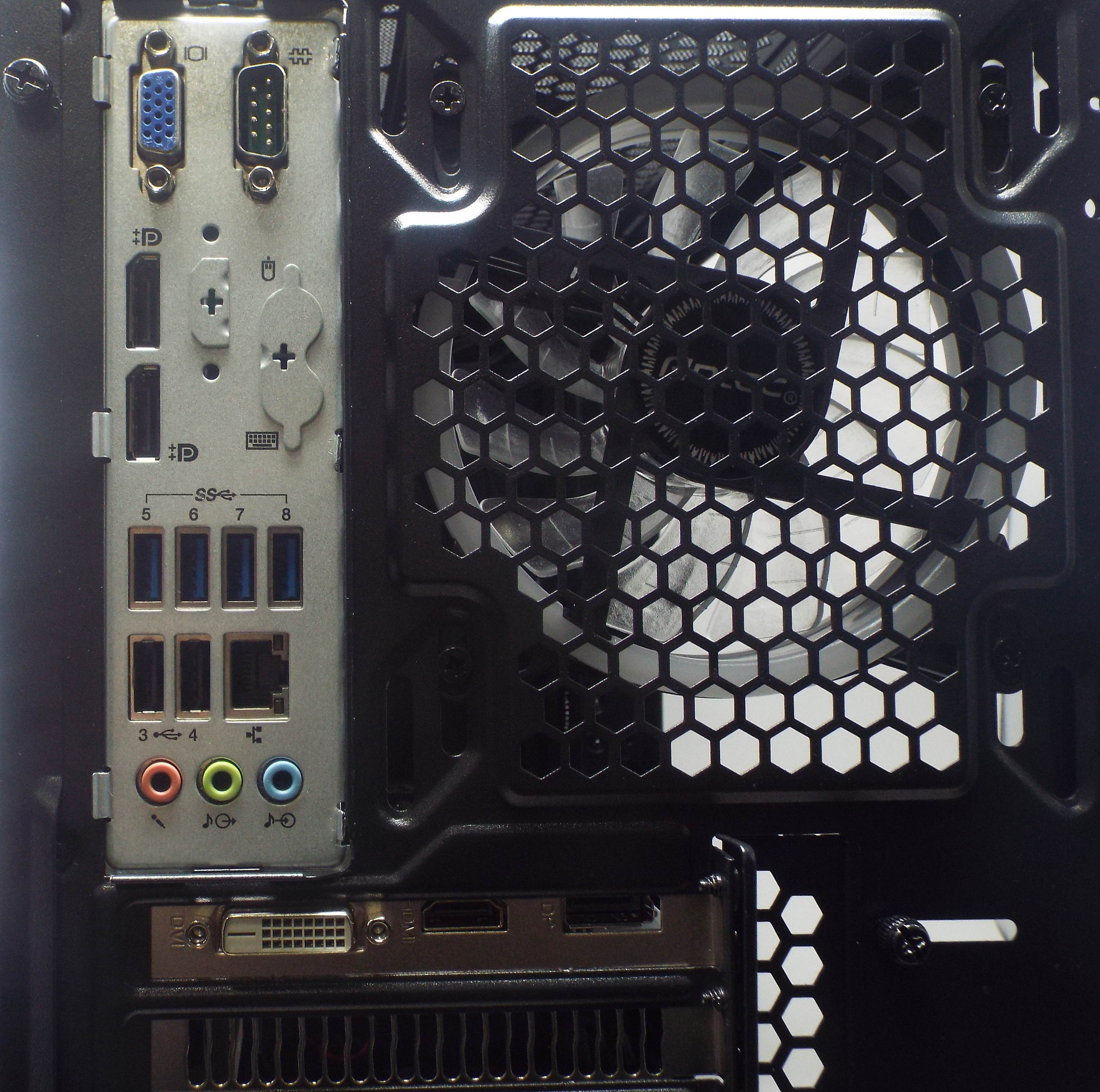 Odyssey RTL V2 Custom Gaming PC, Antex NX400 LED Gaming Case, Intel i5 3.2GHz, 8GB RAM, 512 SSD, AMD RX 550, Windows 10 Pro