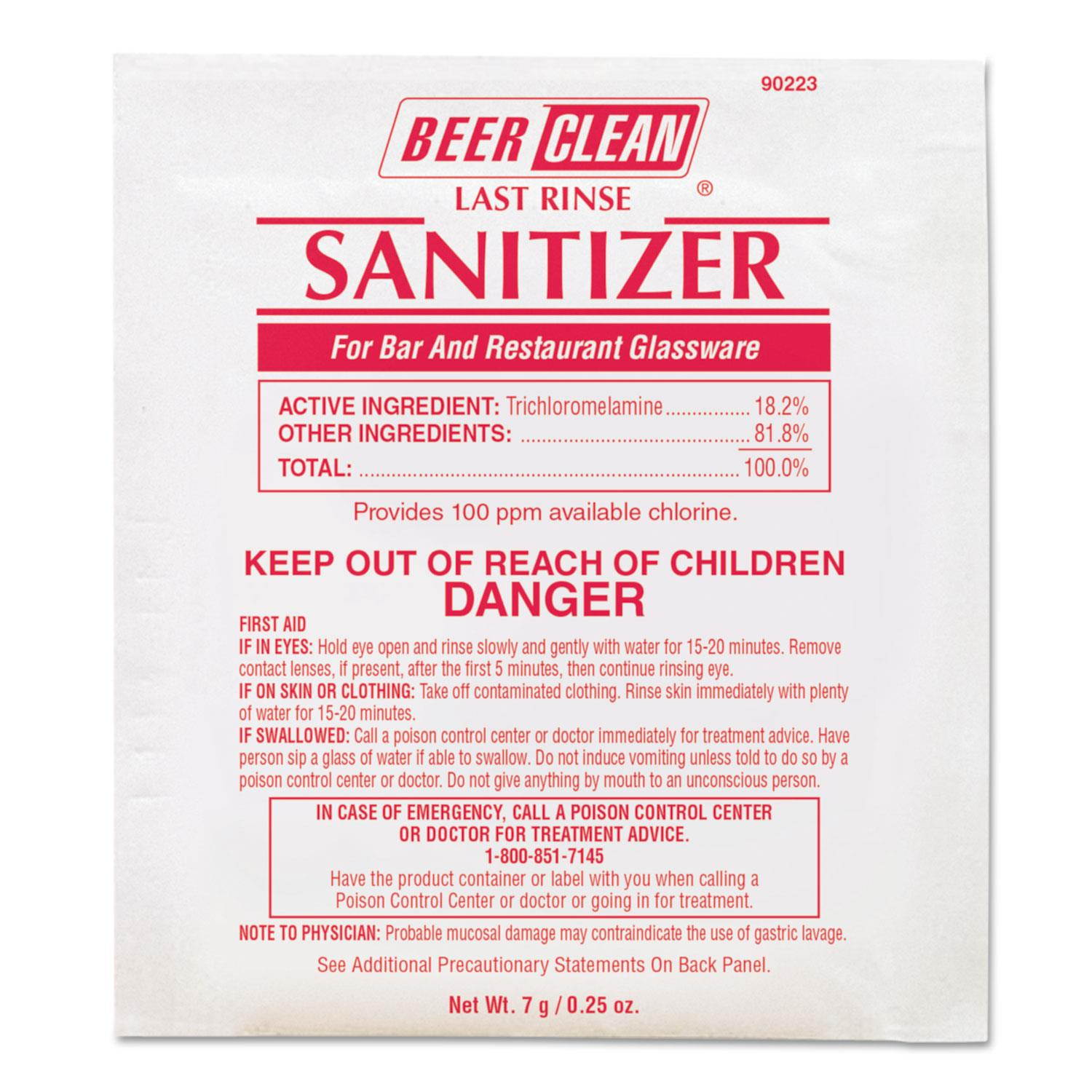 Beer/Cln Sanitizer  2/25 Oz Powder