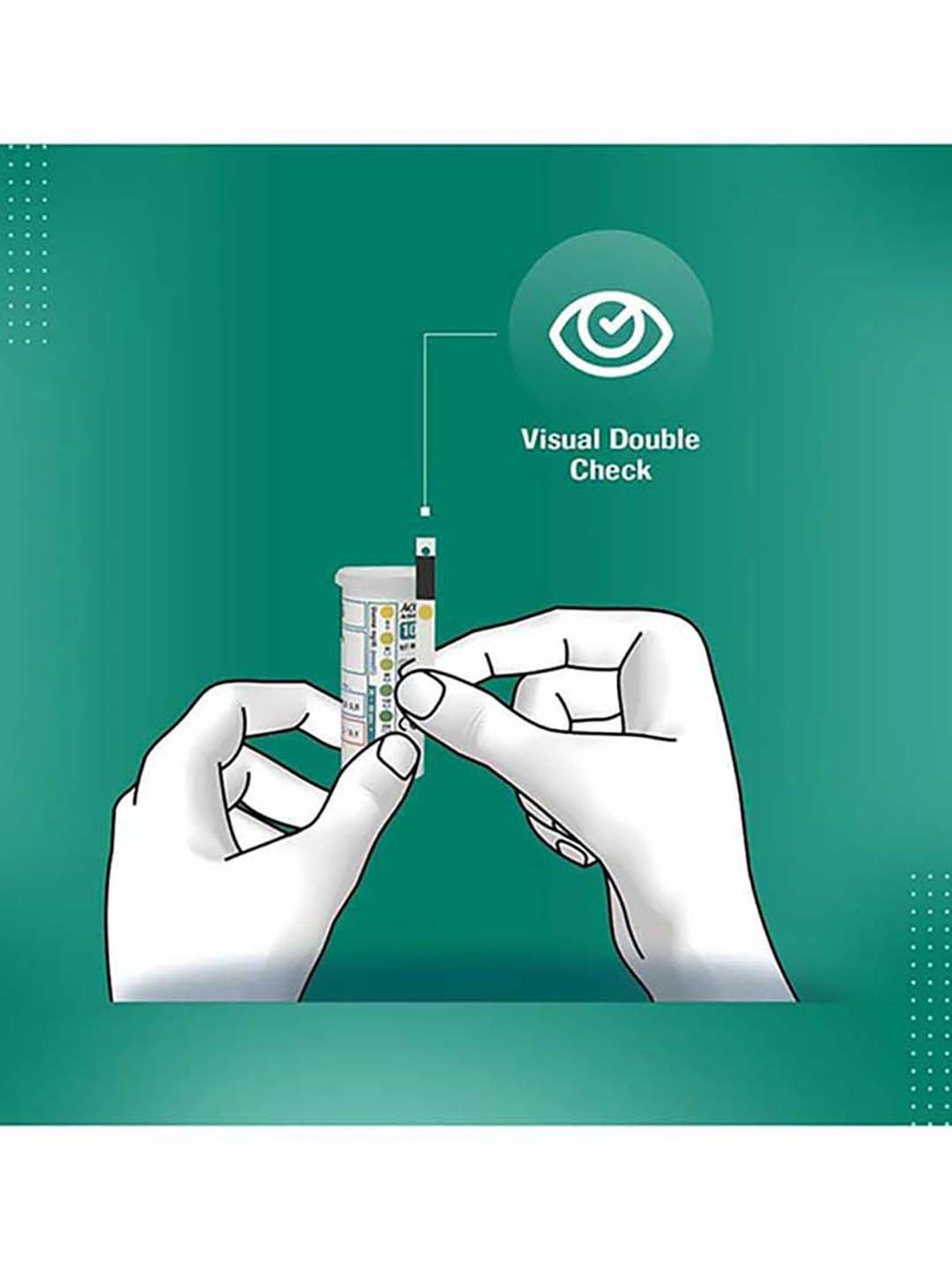 Accu Chek Active Blood Glucometer Kit with 10 Test Strips (Black)