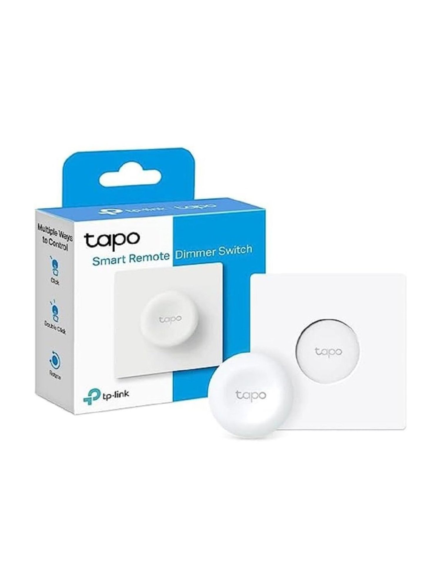 TP-LINK Tapo S200D Smart Remote Dimmer Switch with Multiple Ways Control (White)