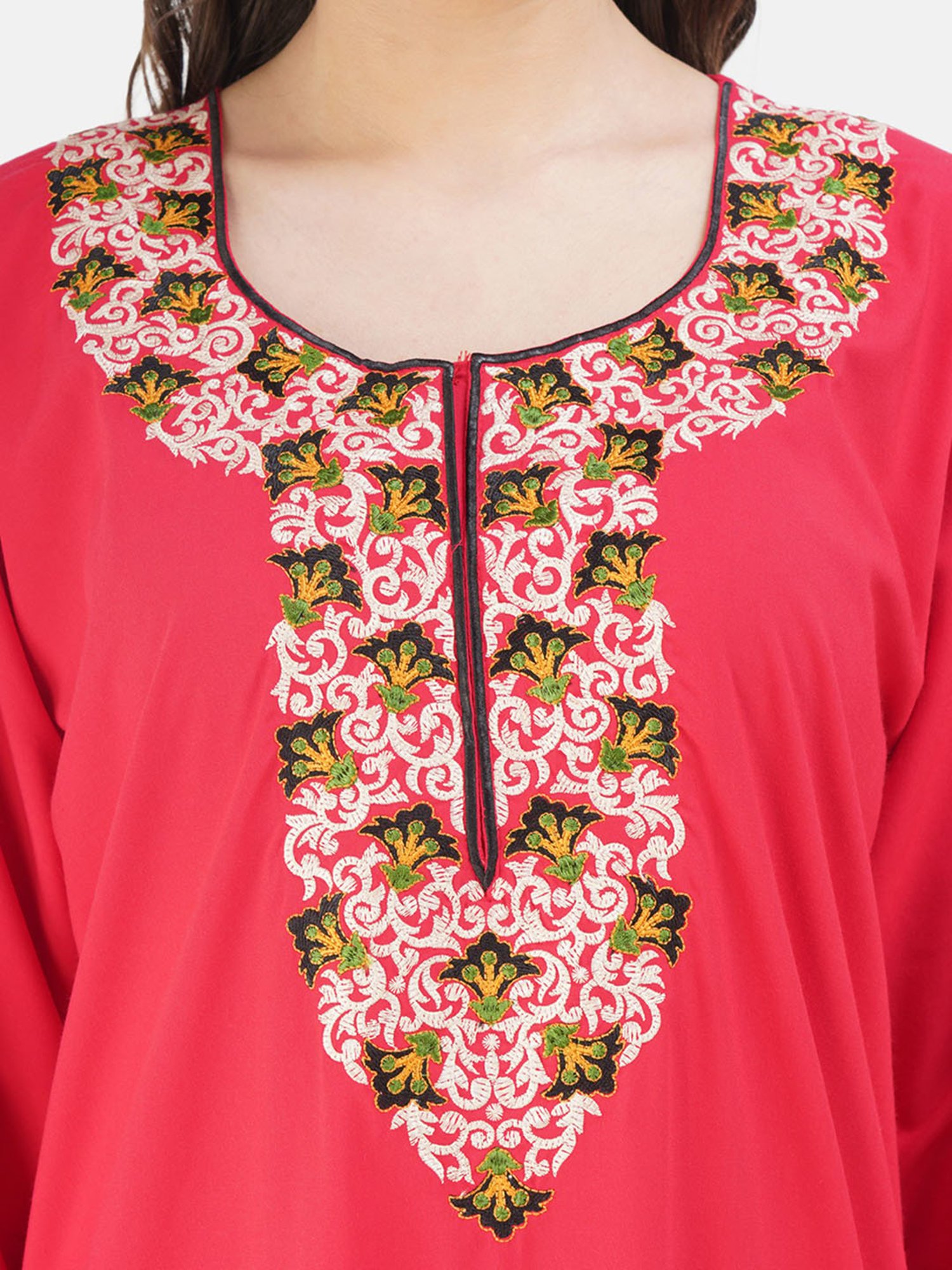 KOI SLEEPWEAR Coral Embroidered Nighty