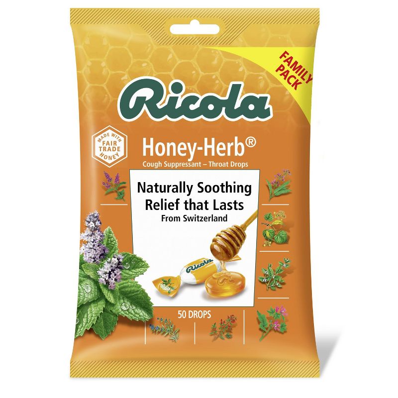 Ricola Cough Drops - Honey Herb - 50ct