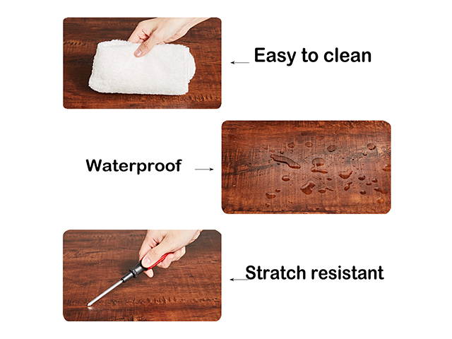 L-Shaped Computer Desk, 66-Inch Corner Desk for Study, with CPU stand Home Office Writing Workstation, Gaming Table, Space-Saving, Easy Assembly, Industrial Design, Sandalwood,GT172