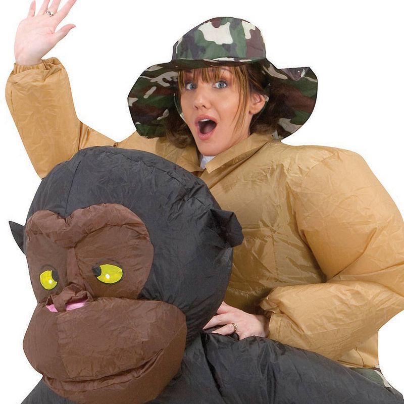 Adult Inflatable Riding Gorilla Costume