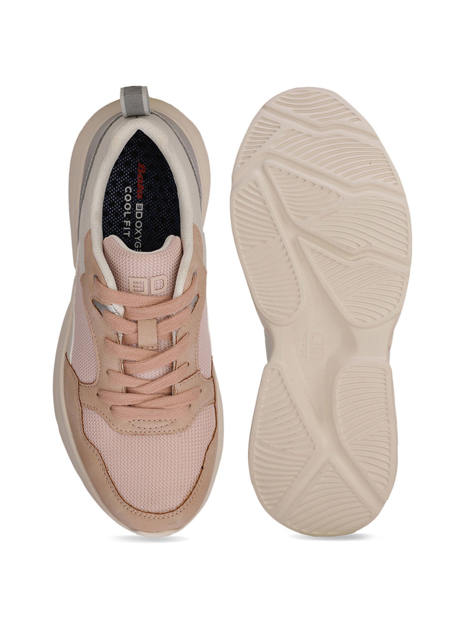Bata Women's Peach Running Shoes