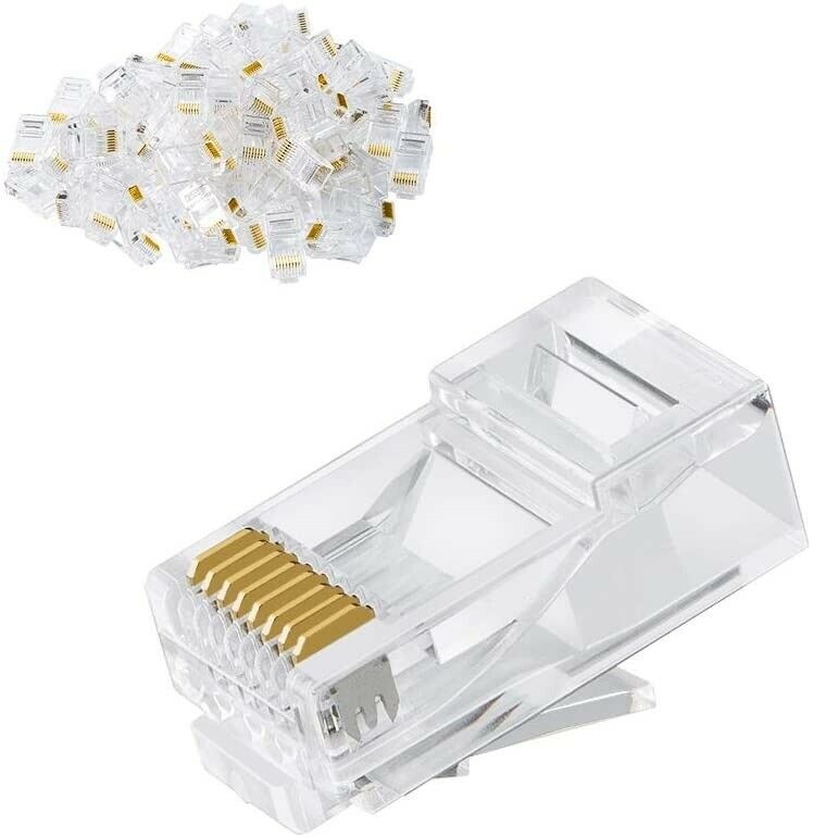 Micro Connectors CAT5 RJ45 Coupler F-F Straight