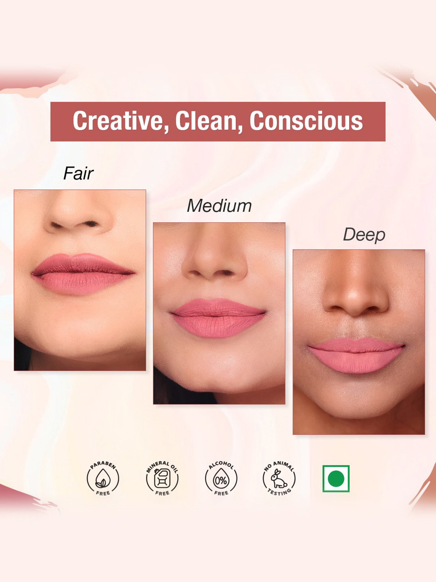 TNW-The Natural Wash Matte Velvet Longstay Liquid Lipstick Pinktastic - 5 ml