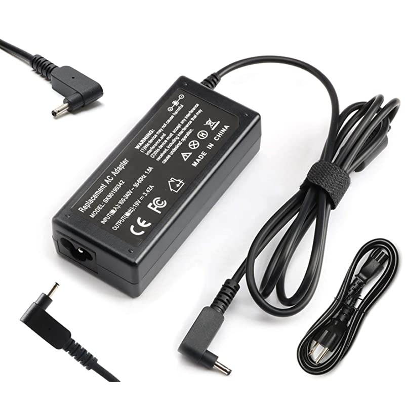 342A 65W AC Adapter Charger Replacement for Acer Chromebook A11065N1A A13045N2A PA165080 PA145026 N15Q9 15 14 13 11 R11 CB3532 CB3131 CB5132T CB5571 C720 C740 N16P1 N15Q8 Power Cord