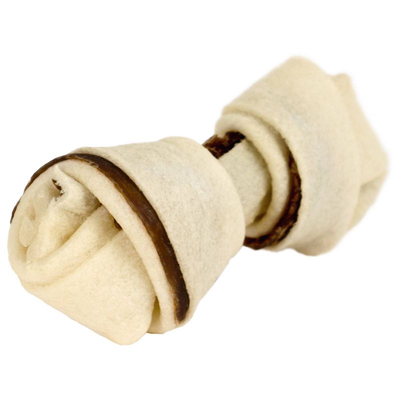 Buffalo Range Jerky Mini Bones Hickory Smoked Flavor Rawhide Chew Dog Treats - 10ct