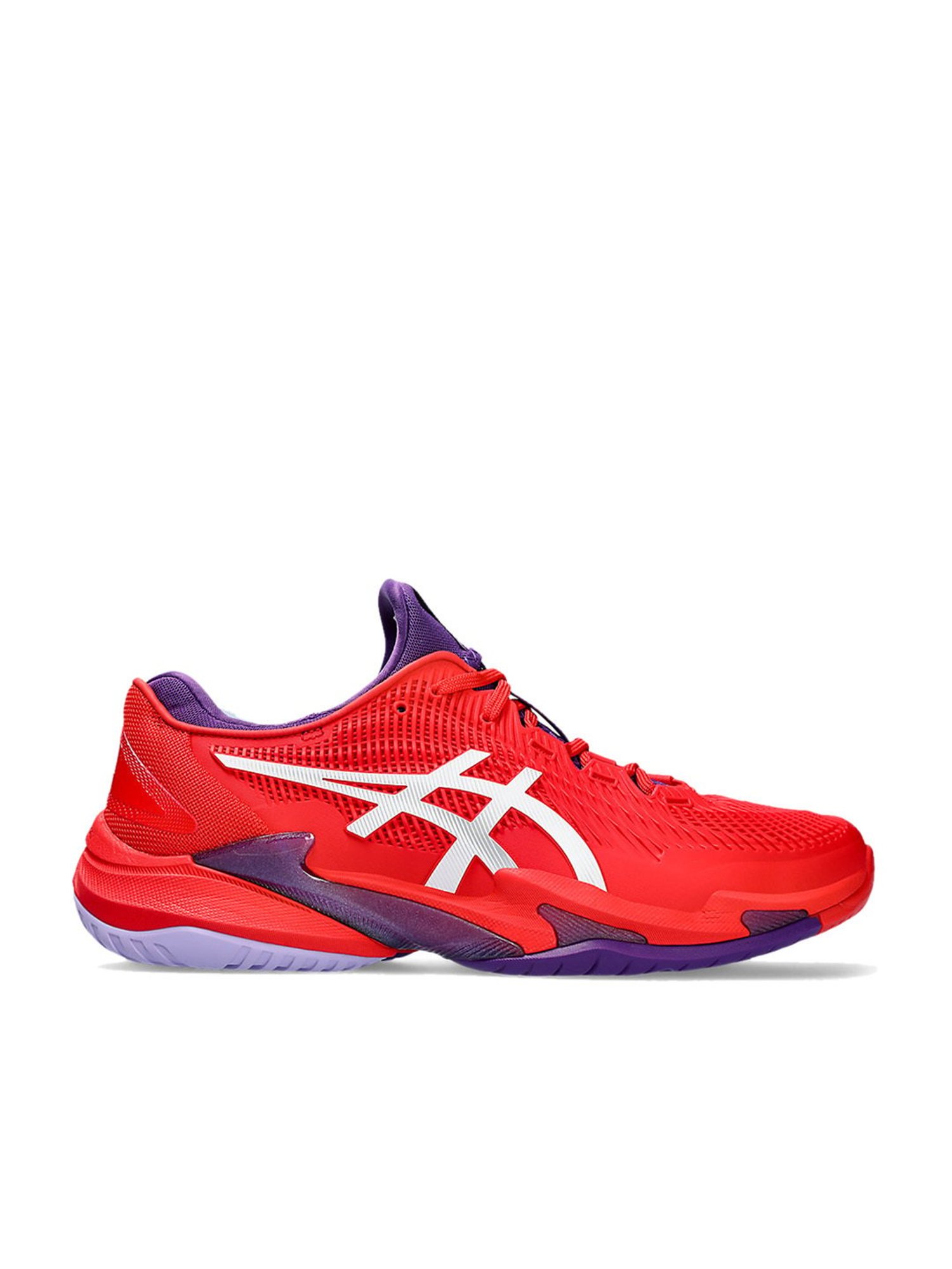 Asics Men's Court FF 3 Novak Red Tennis Shoes