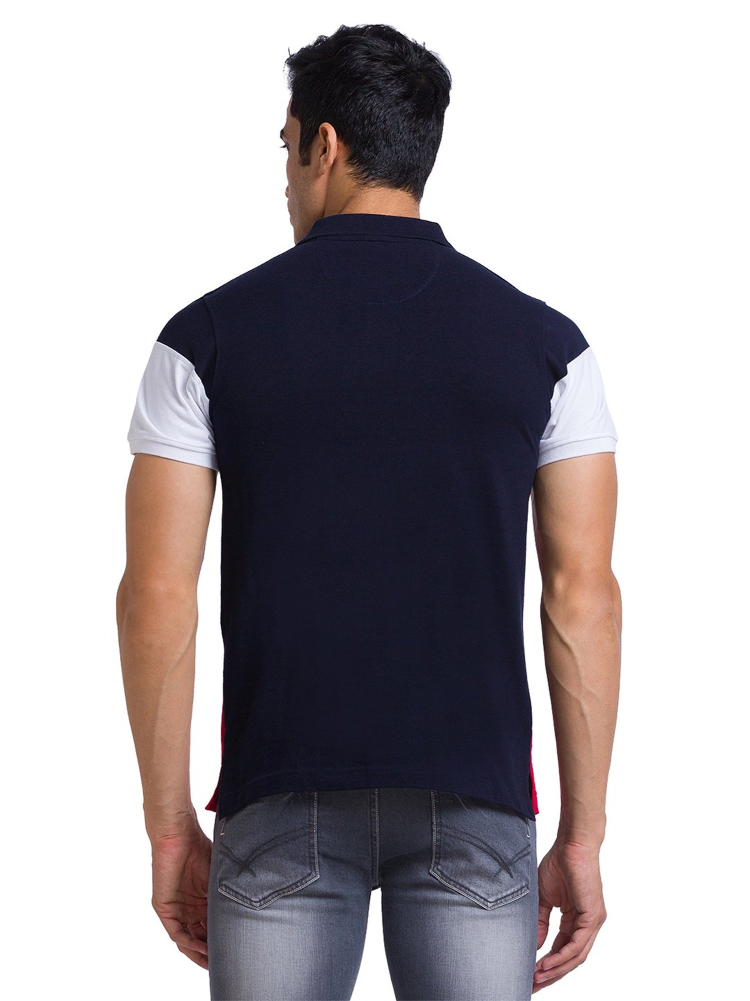 Parx Multicolor Regular Fit Polo T-Shirt