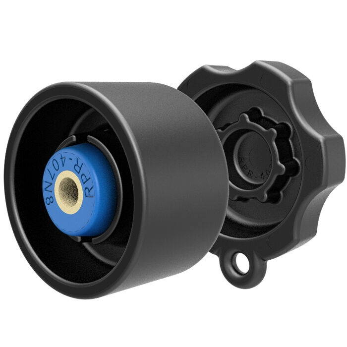 RAM Pin-Lock Security Knob and Key Knob for "C" Size Arms, for 1.5" Balls