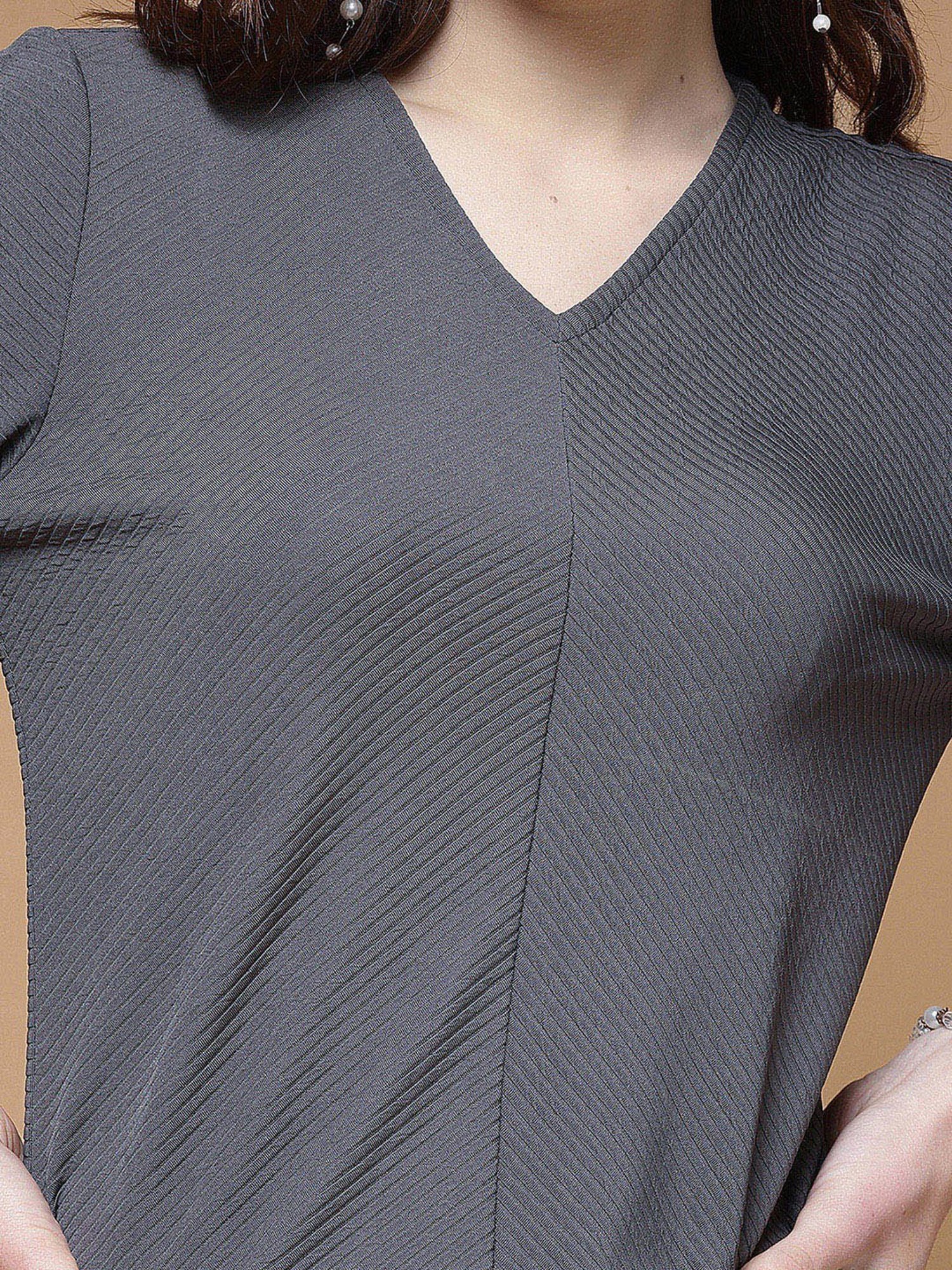 Belle Fille Blue Floral Print Playsuit