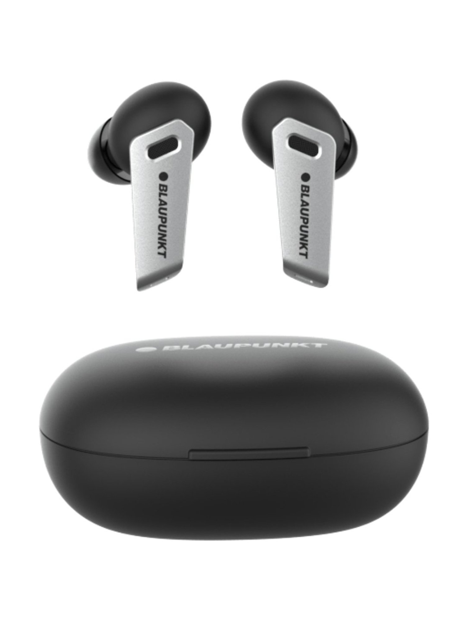 Blaupunkt BTW300 Bass Buds Bluetooth Wireless Earbuds with 40 hrs Playtime (Black)