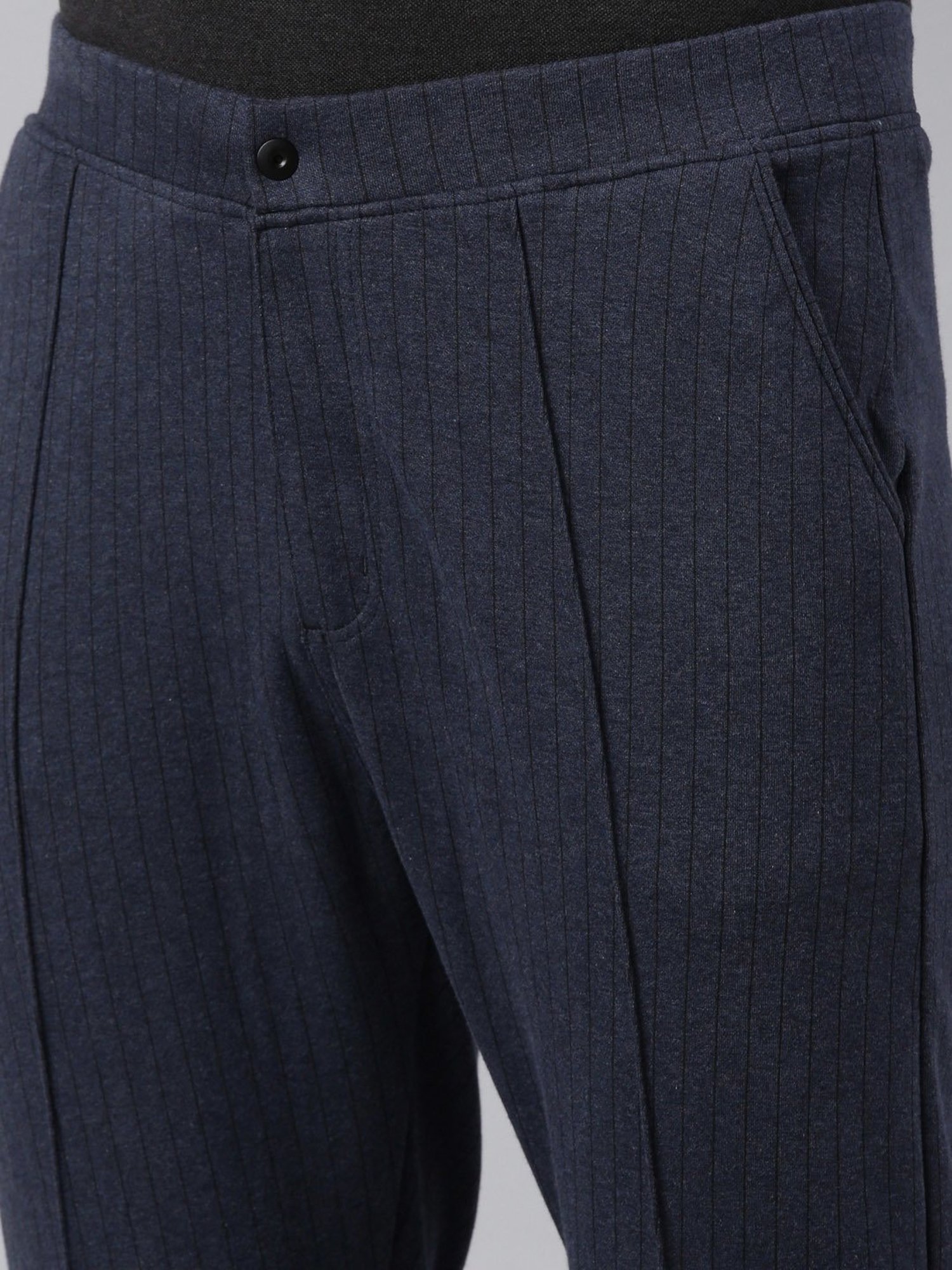 Proline Dark Blue Regular Fit Trackpants