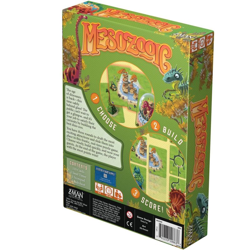 Z-Man Games Mesozoic Board Game