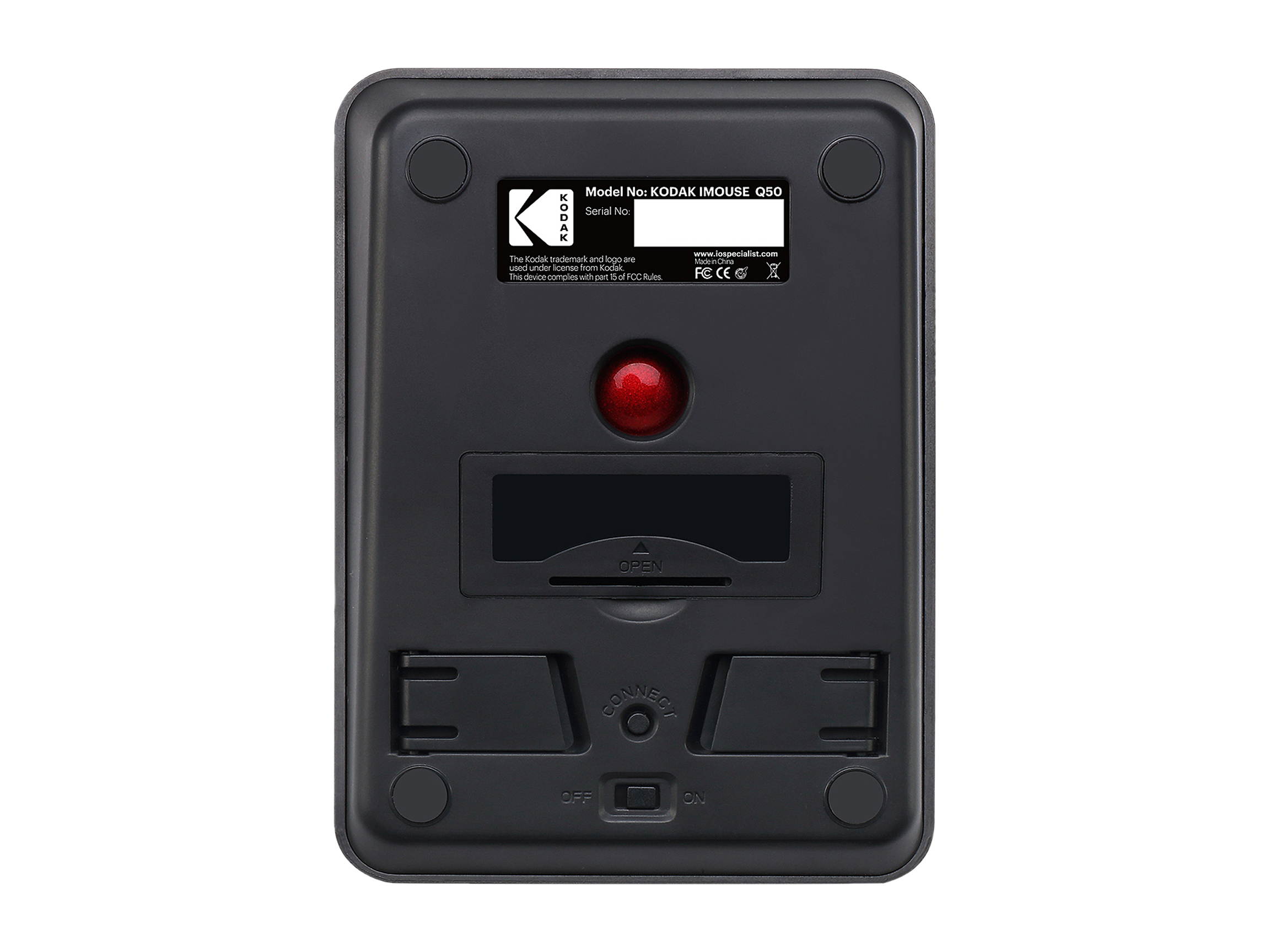 Kodak IMOUSE Q50 Black RF Wireless Optical Mouse