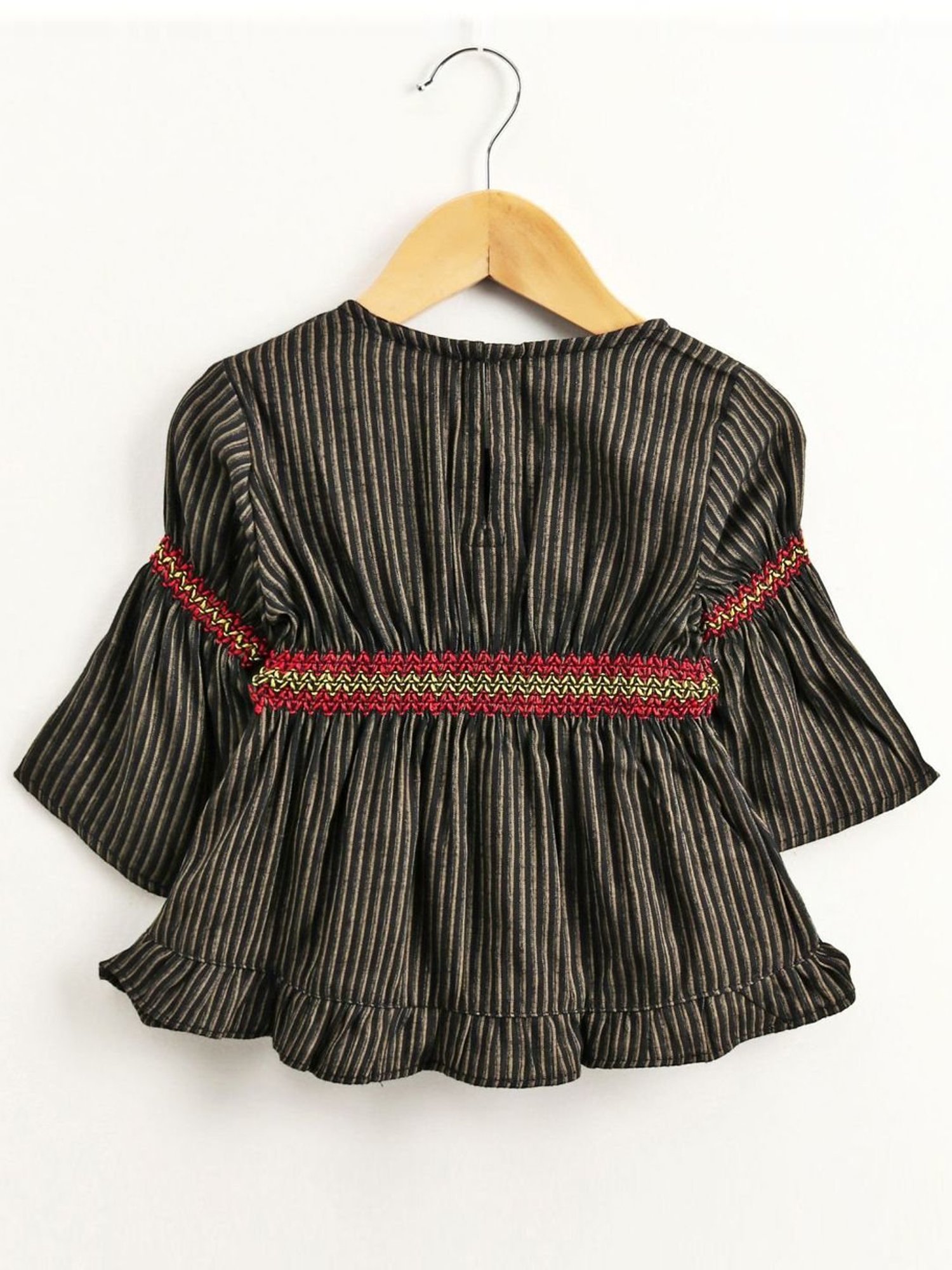 TWISHA Kids Black & Red printed Top Set