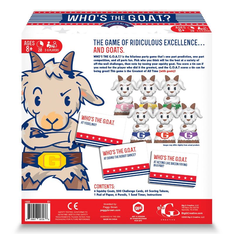 Who's the G.O.A.T.? Game