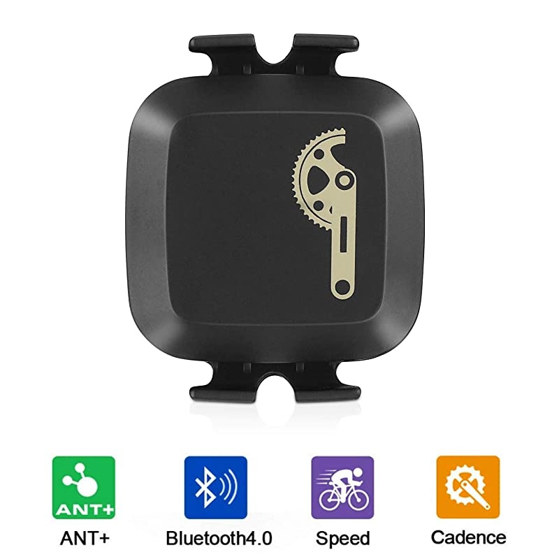 RPM Cycling Speed and Cadence Sensor BluetoothANT+ for GPS Unit Sports Watch Zwift Xoss Openrider