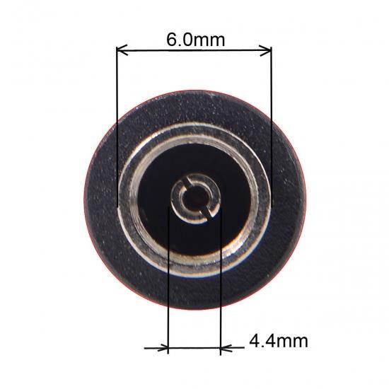 CY DC Jack 6.0*4.4mm Input to USB-C Type-C Power Plug Charge Adapter for Laptop Phone