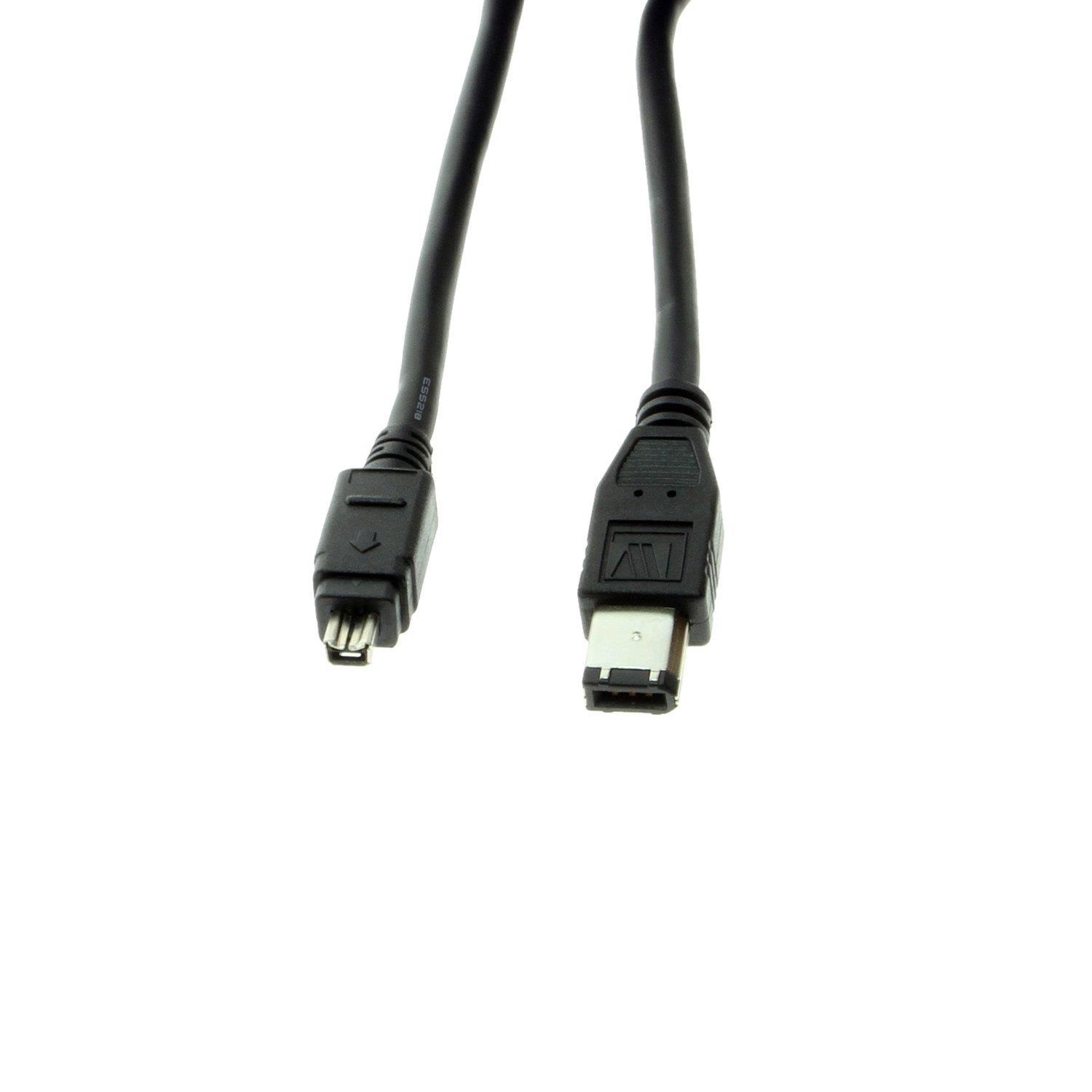 CableMax 1394 FireWire Cables 6-pin to 4-pin 3ft.