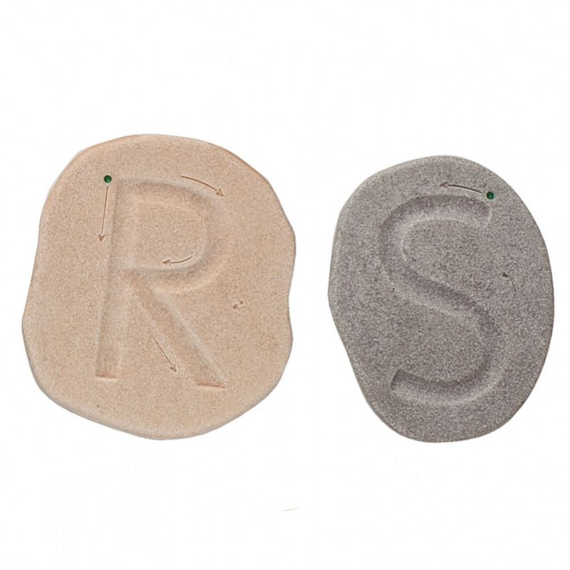 Yellow Door Feels-Write Uppercase Letter Stones