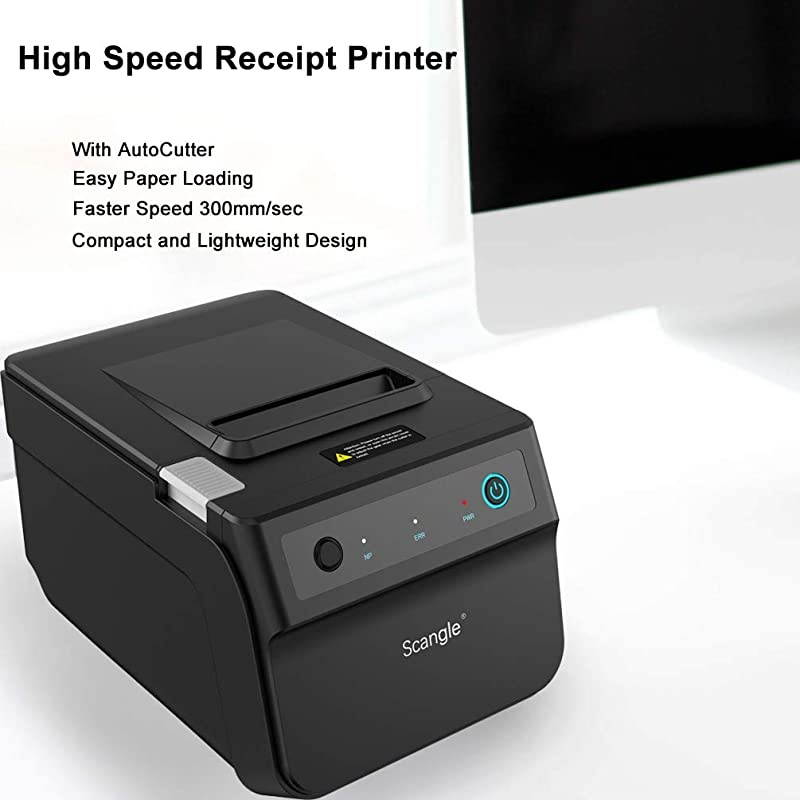 SGT88IV Desktop USB Direct Thermal POS Receipt Printer with USBSerialEthernet Ports Work on Windows XP788110LinuxAndroid