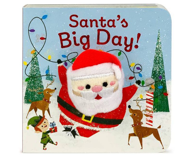 Santa's Big Day (Board Book) - by Holly Berry by