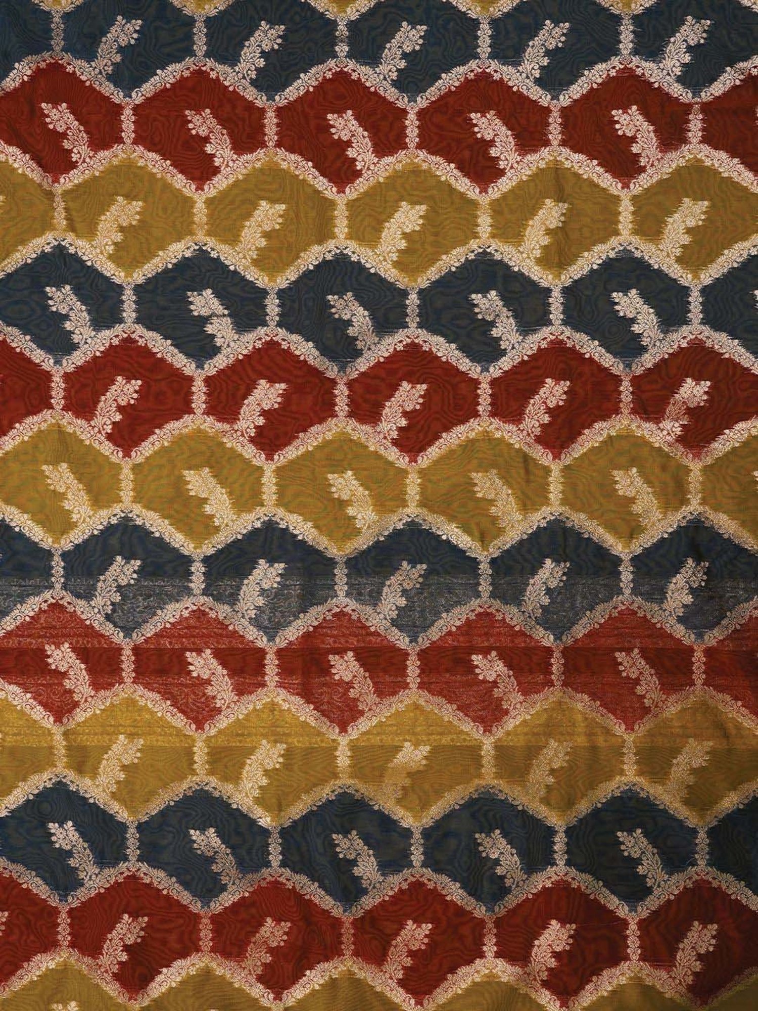 Jaipur Kurti Multicolored Woven Pattern Unstitched Dress Material