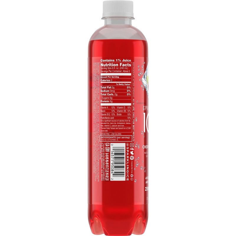 Sparkling Ice Cherry Limeade - 17 fl oz Bottle