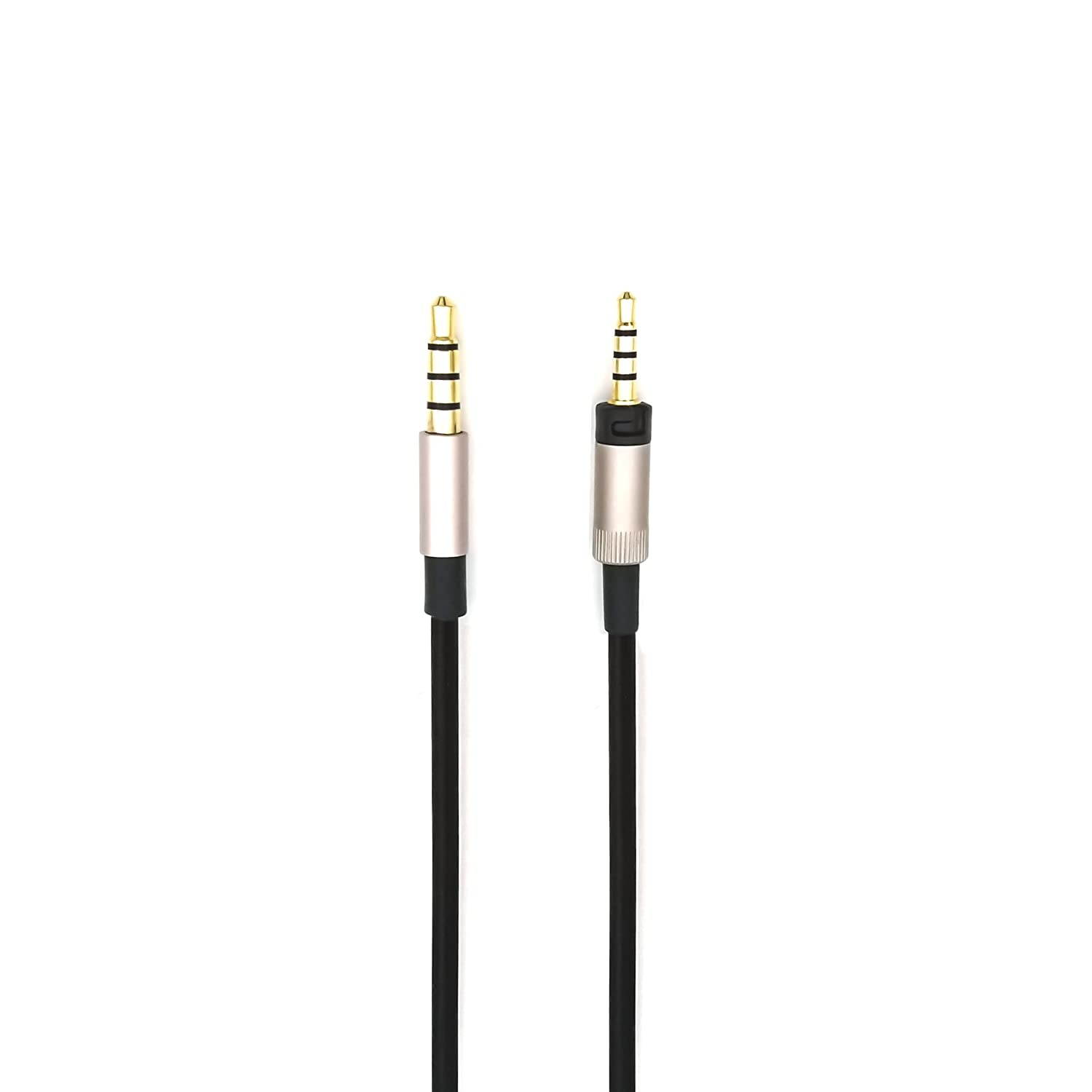 KetDirect Cable for Sennheiser Momentum/Momentum 2.0 / HD1 Wireless On-Ear Headphones, Remote Volume Control & Mic Compatible iPhone iPod ipad iOS only