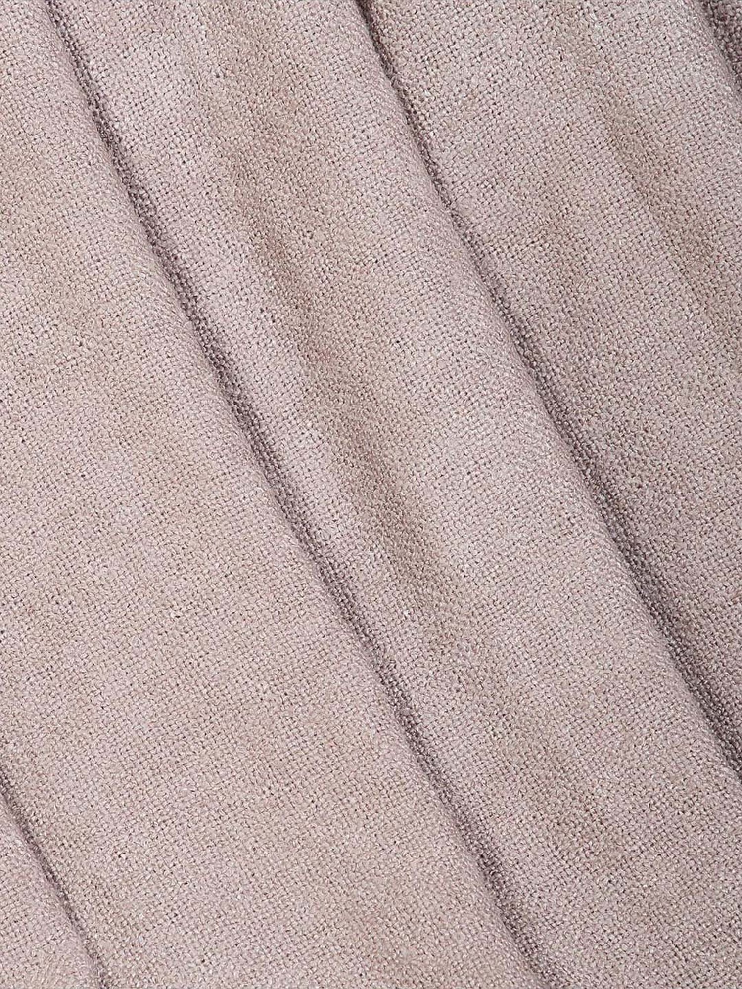 Fabindia Home Standalone Brown Acrylic Boucle Throw