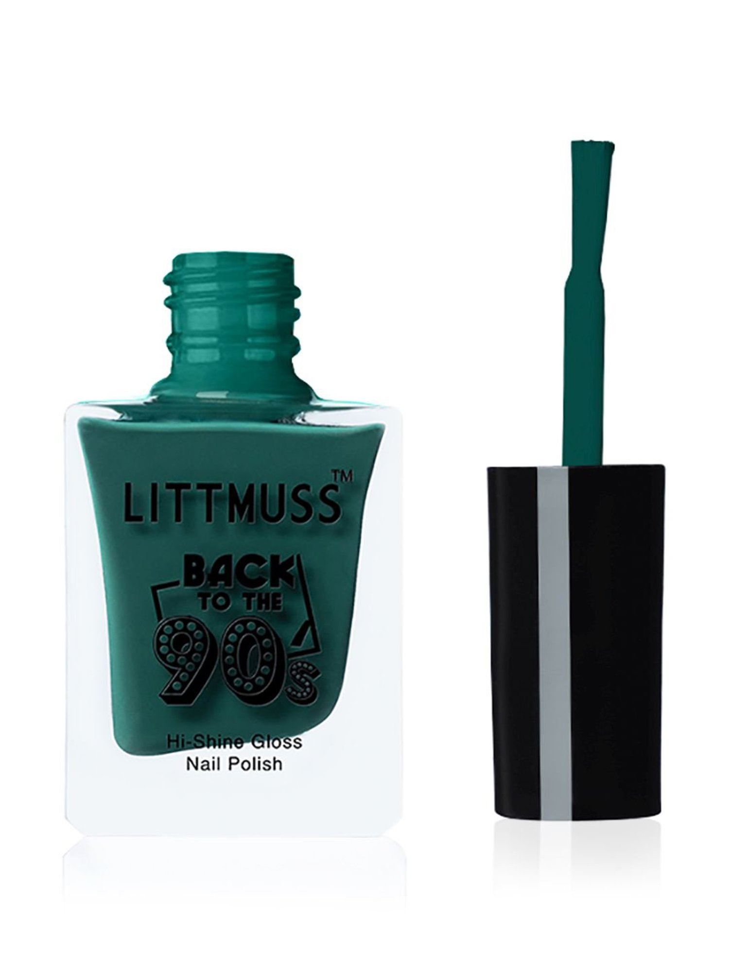 Littmuss Back To The 90's Hi Shine Gloss Nail Polish Hunter Green 056 - 9.5 ml