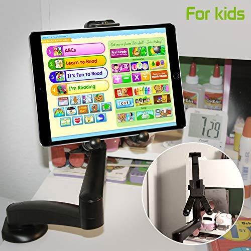 Cellet Tabletop Stand, Desktop, Kitchen Counter, Tablet Holder Mount for Apple iPad,iPad Air, iPad Pro, Mini 4/3/2/1/ Samsung Galaxy Tab S4 S3 S2 A E 8.0, LG Pad F2 8.0, Amazon Kindle Fire HD 10,8