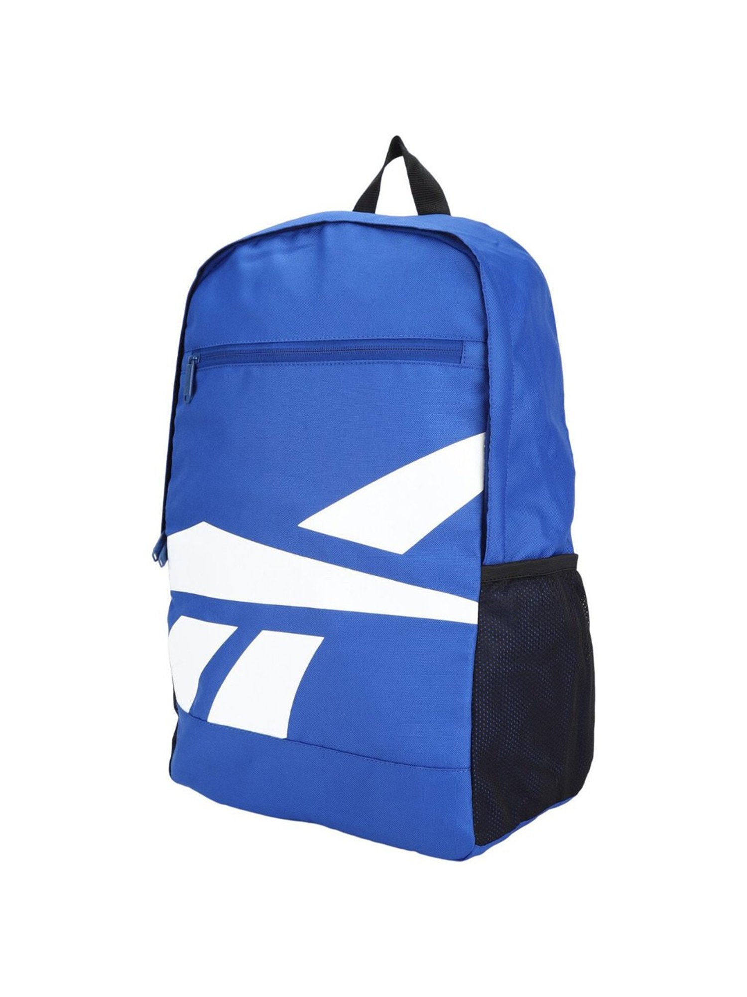 Reebok Blue Polyester Solid Backpack