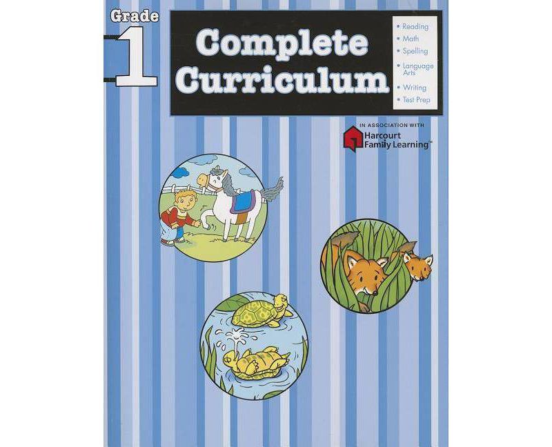 Complete Curriculum, Grade 1 - (Flash Kids Harcourt Family Learning) (Paperback)